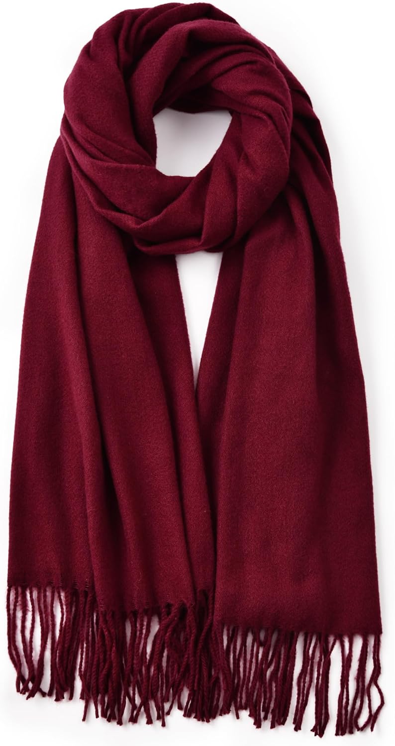 Premillow Scarfs for Women, Winter Scarf, Classic Pashmina Shawls and Wraps, Cashmere Feel Scarfs for Women, Long Scarves - Image 1